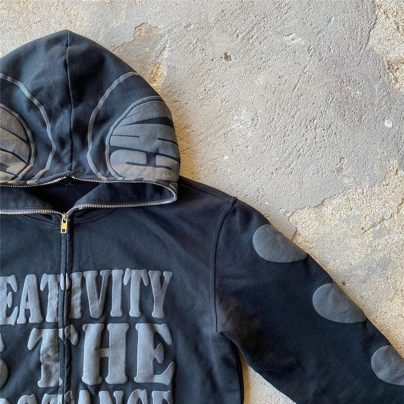 Meechy Club Zipup Hoodie