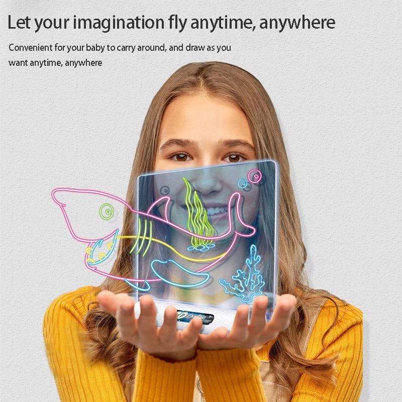 3D Educational Drawing BlackBoard