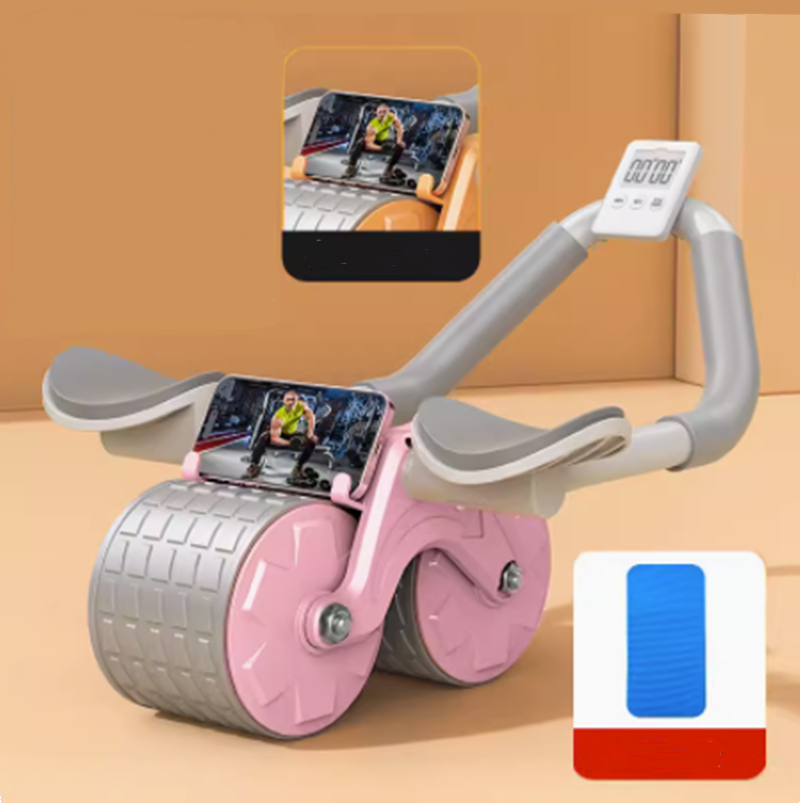 Automatic Rebound Abdominal Wheel Fitness Equipment