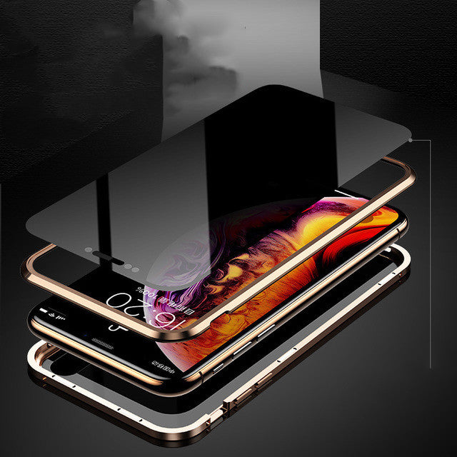 IPhone Magnetic Protective Glass Case