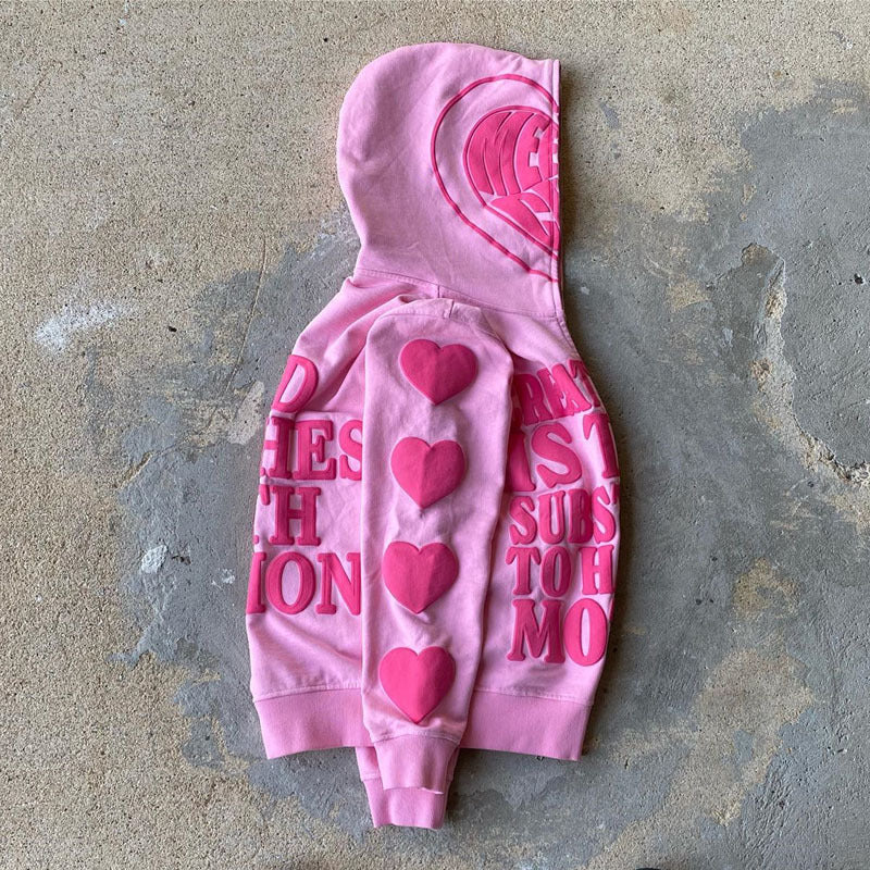 Meechy Club Zipup Hoodie