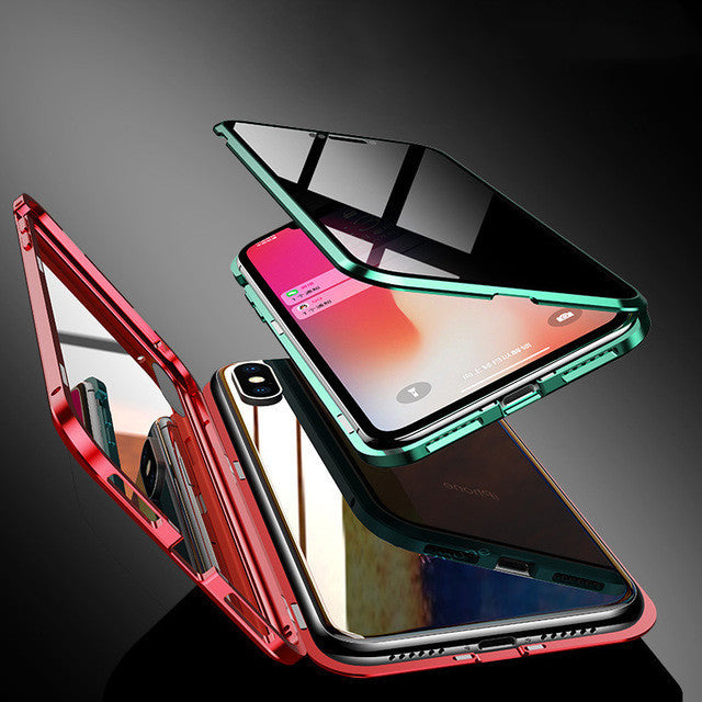IPhone Magnetic Protective Glass Case