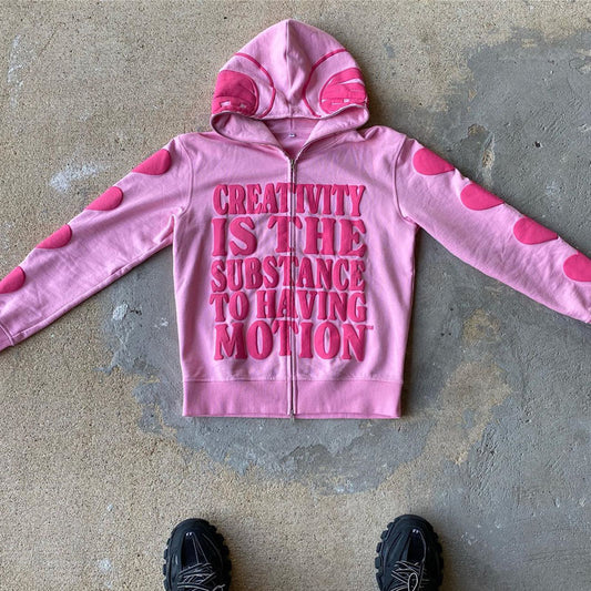 Meechy Club Zipup Hoodie