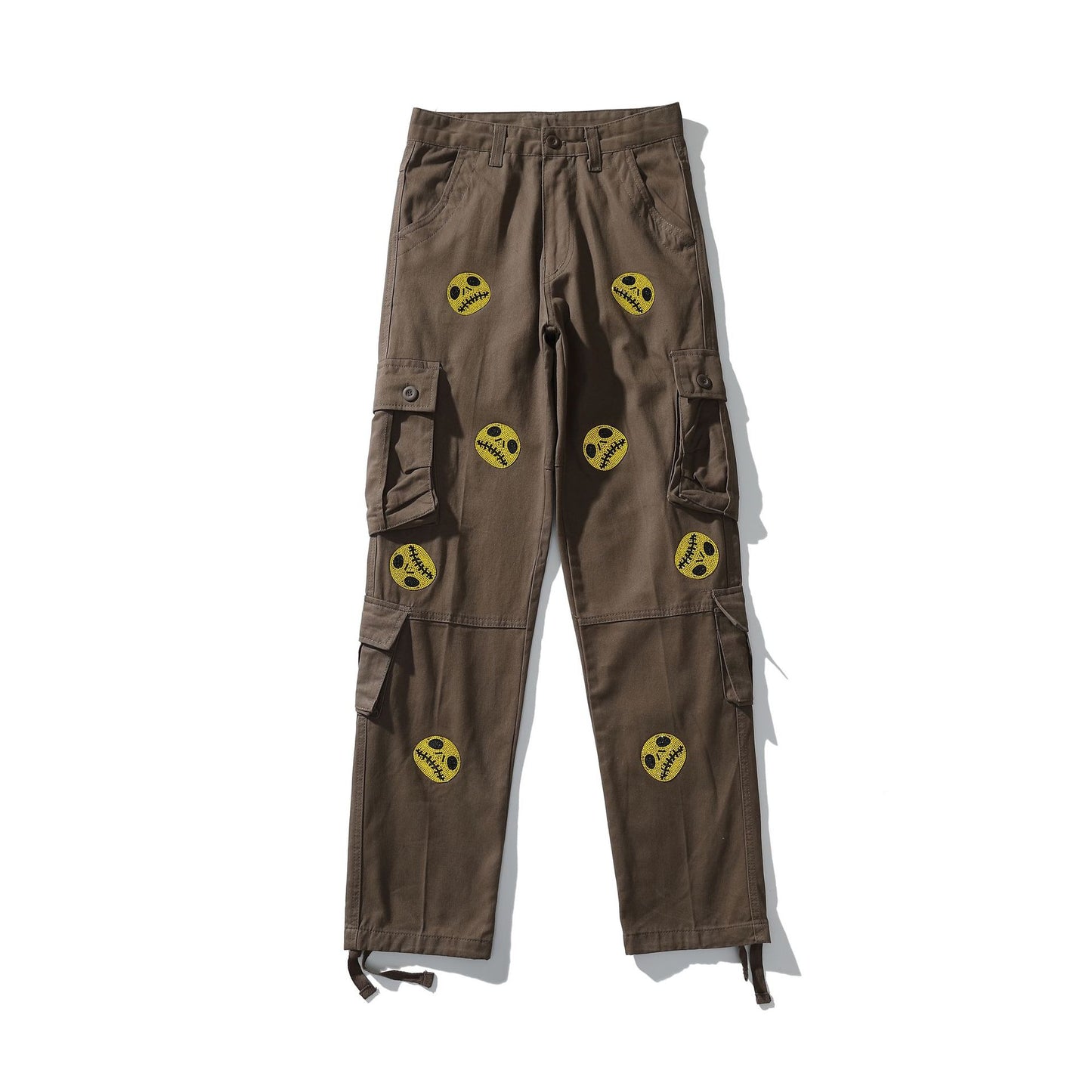 Cargo Pocket Stitch Face Pants