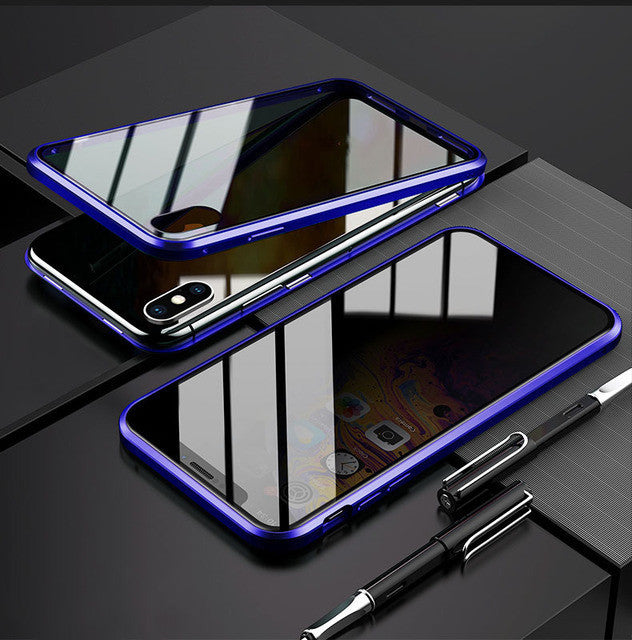 IPhone Magnetic Protective Glass Case