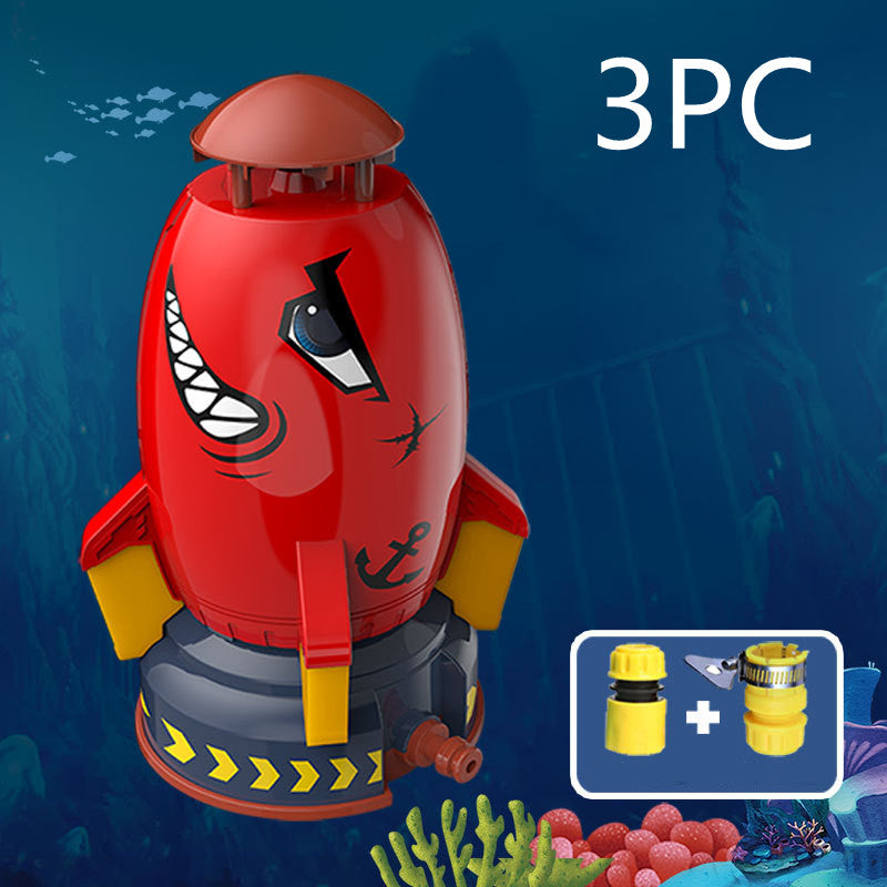 Rocket Launcher Sprinkler Toy