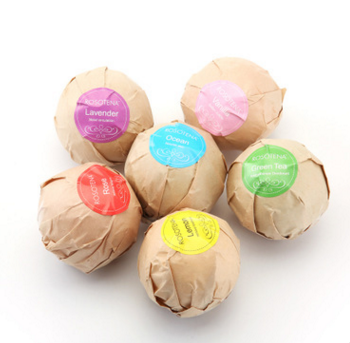 6 pcs Organic Bath Bombs Bubble Bath
