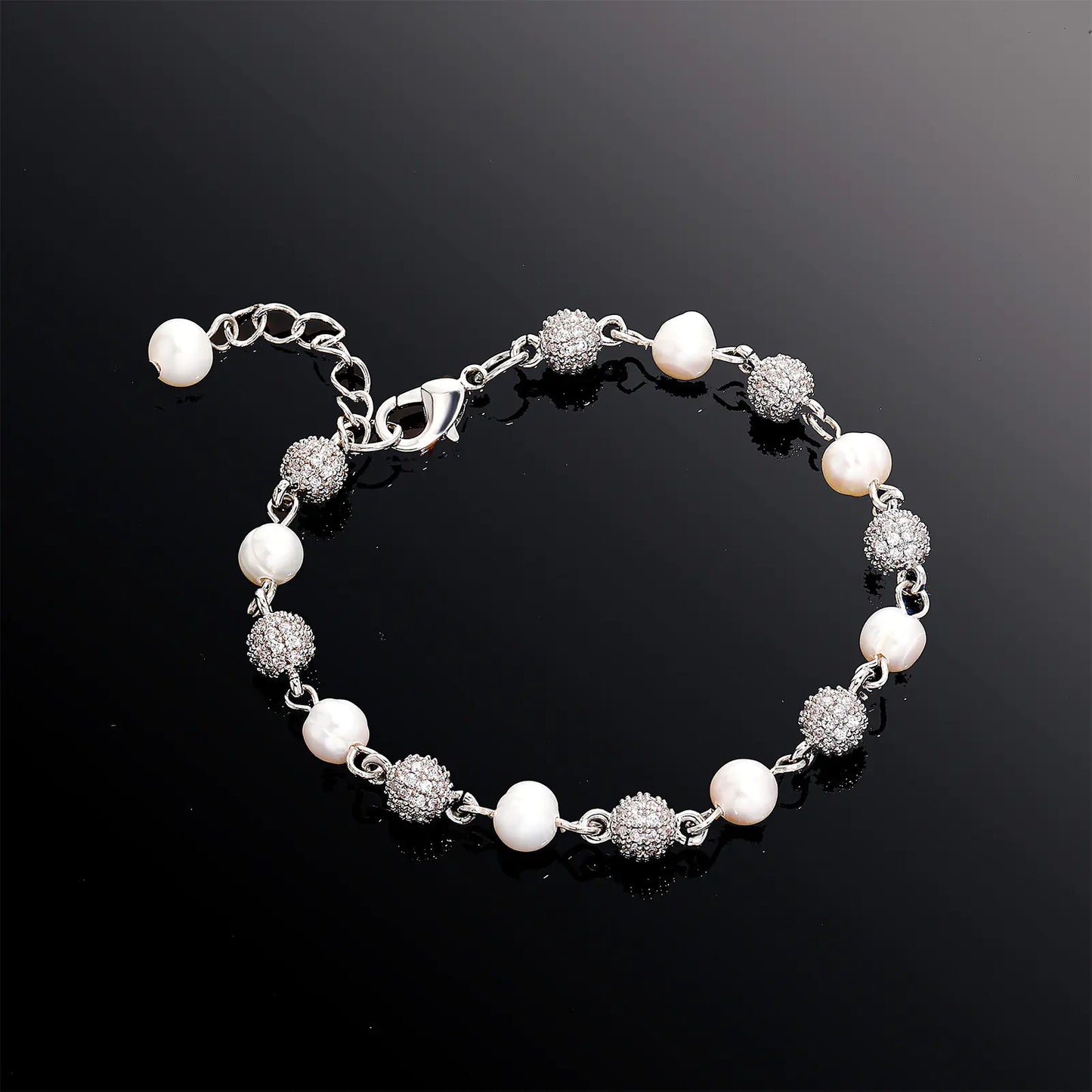Jin’ao Ins Unisex Natural Pearls Bracelet