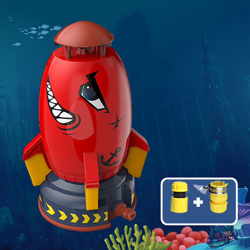 Rocket Launcher Sprinkler Toy