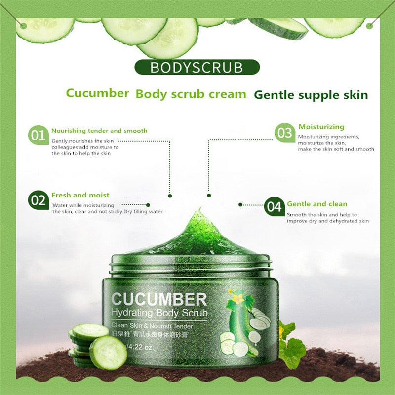 Cucumber Hydrating Body Scrub