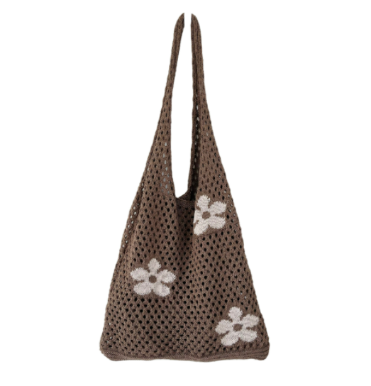 Woven Hollow Shopping Bag