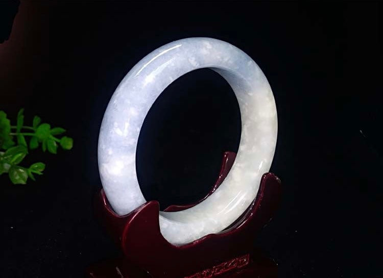 Jade Ice Violet Bracelet