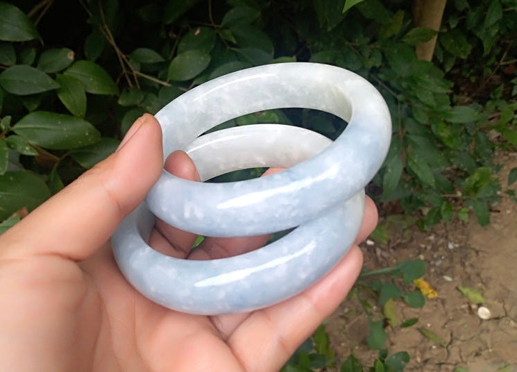 Jade Ice Violet Bracelet
