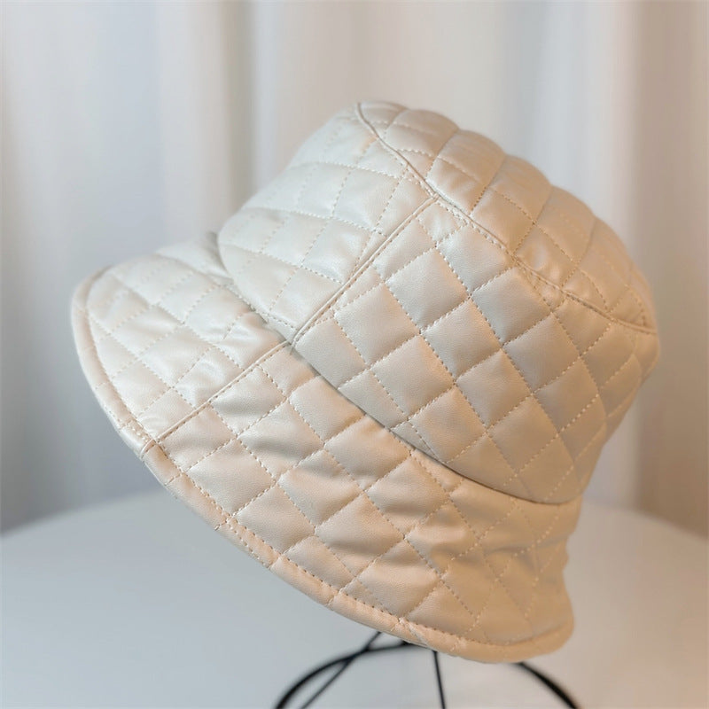 Leather Adjustable Bucket Hat