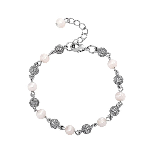 Jin’ao Ins Unisex Natural Pearls Bracelet
