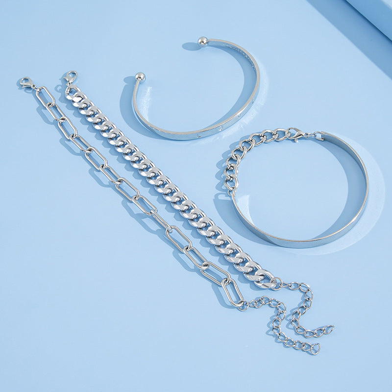Four-piece Love Bracelet Set