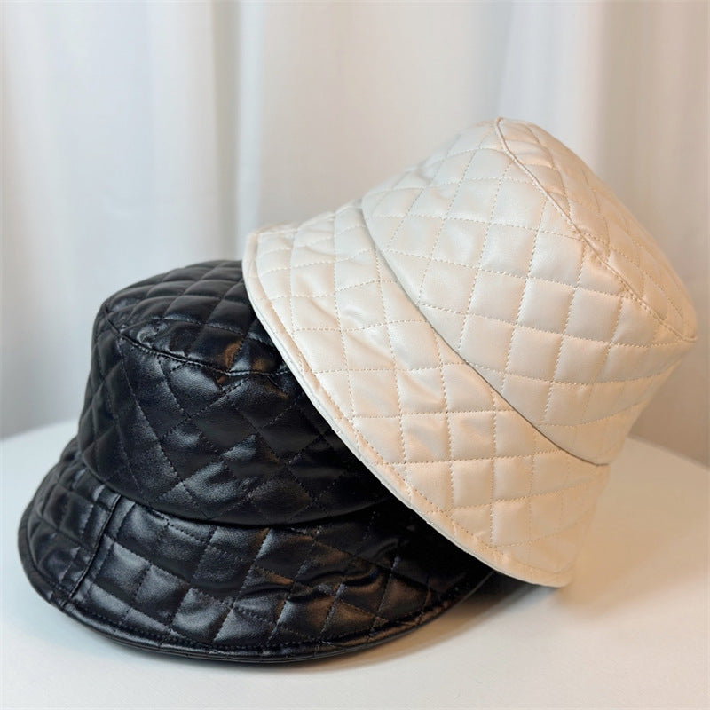 Leather Adjustable Bucket Hat