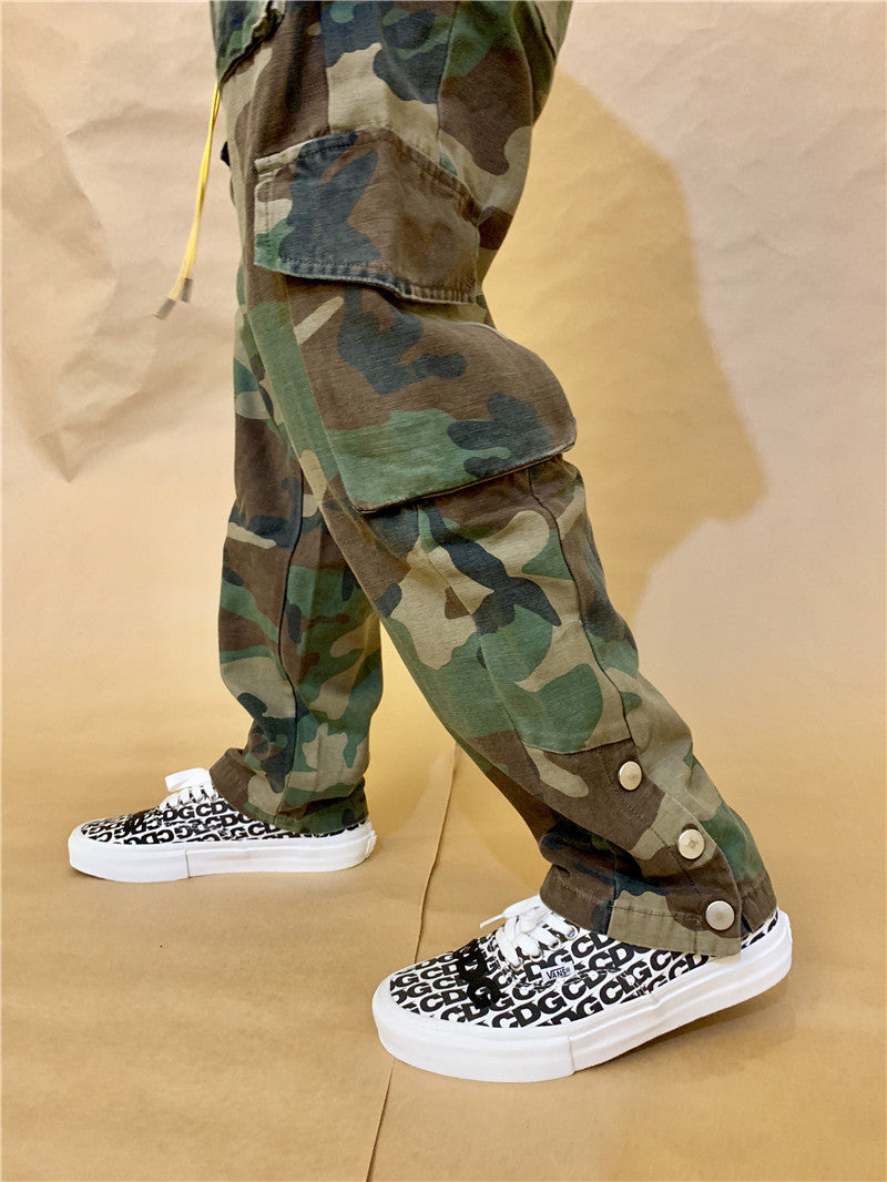 Military Cargo Camo Pants