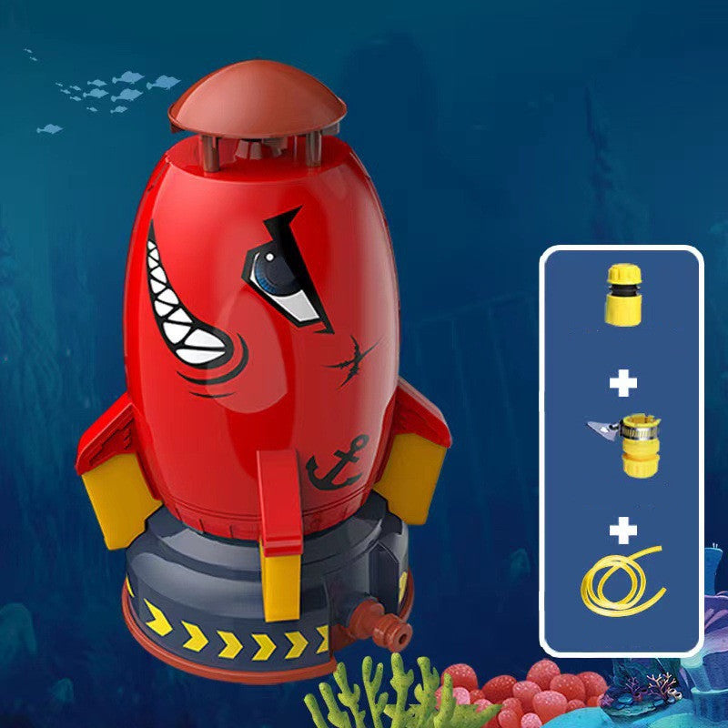 Rocket Launcher Sprinkler Toy
