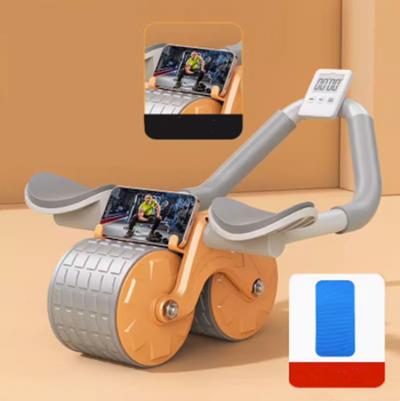 Automatic Rebound Abdominal Wheel Fitness Equipment