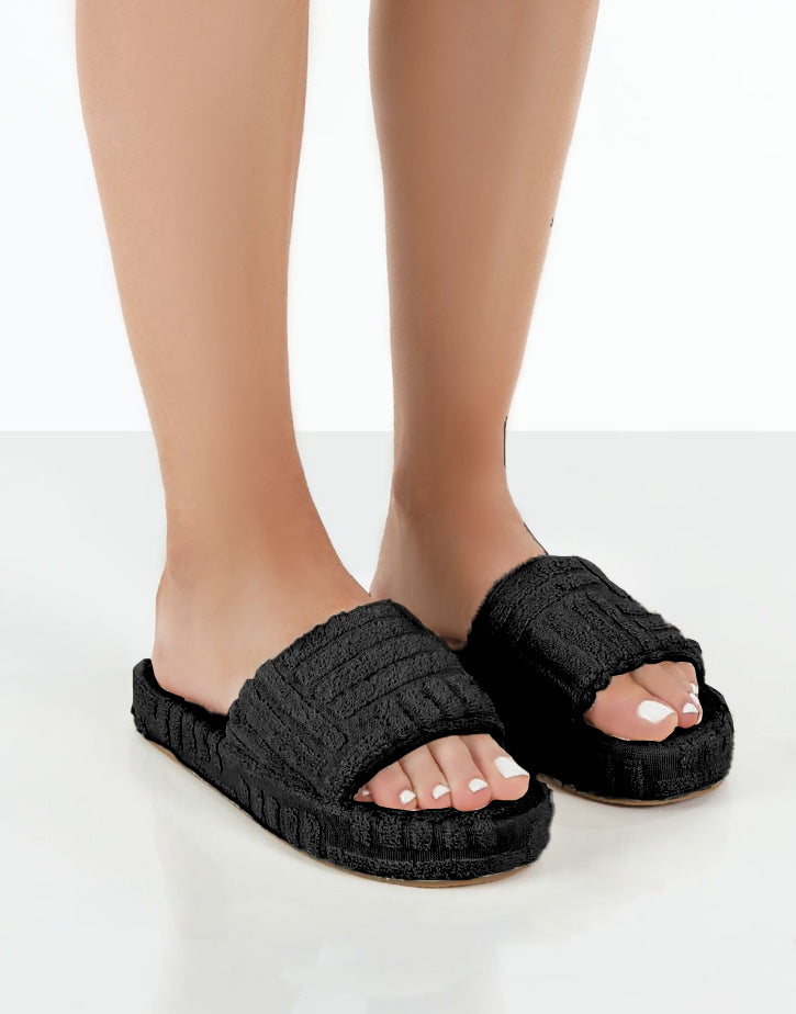 Plush Sole Slippers