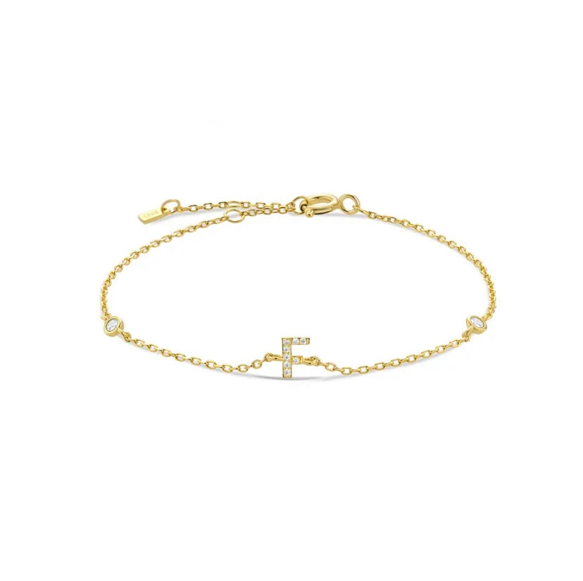 Initial Gold Bracelets
