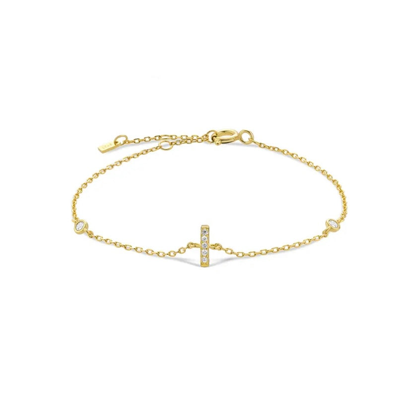 Initial Gold Bracelets