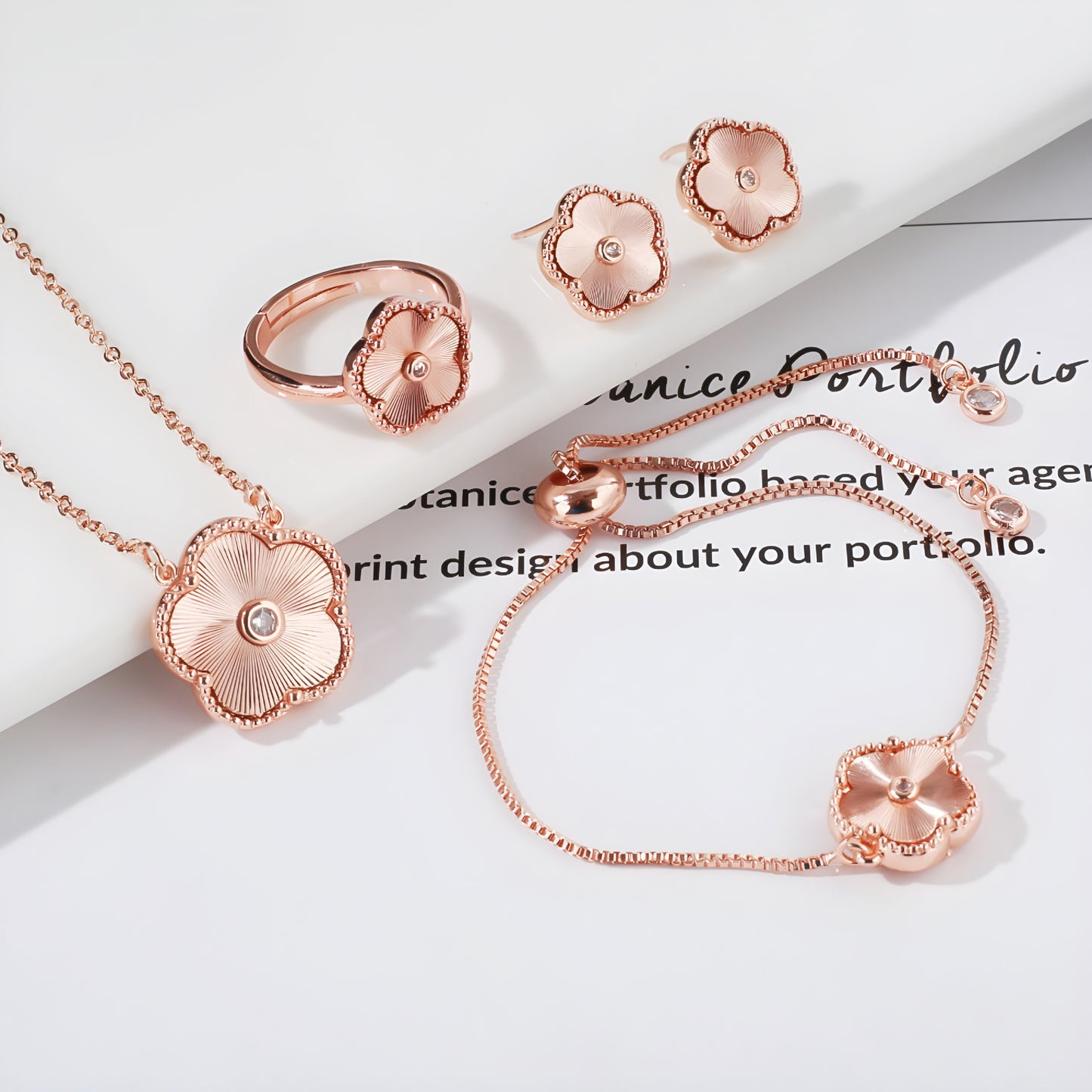 Flower Blossum 4 Piece Set