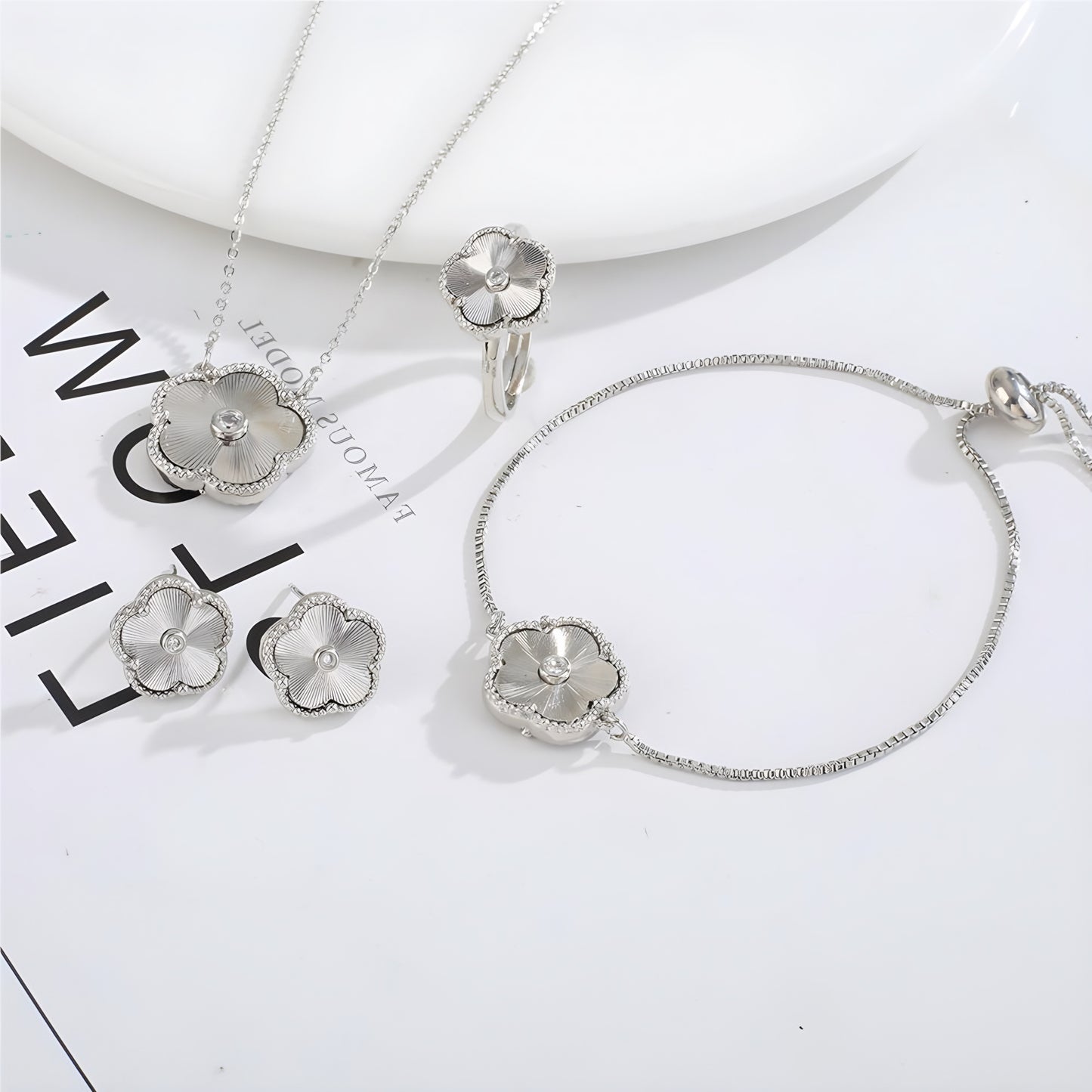 Flower Blossum 4 Piece Set