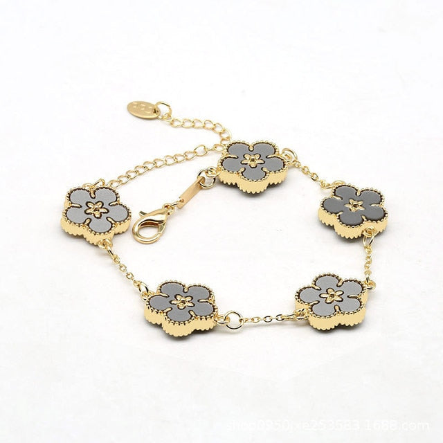Flower Pattern Bracelet
