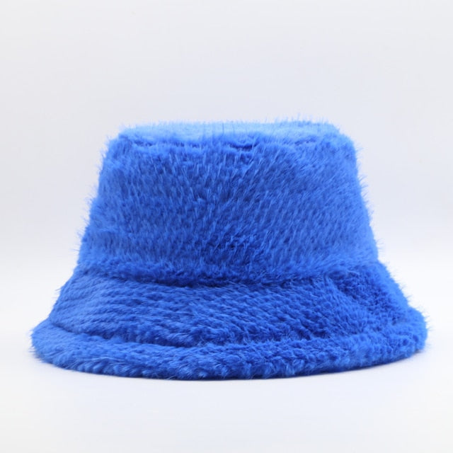 Faux Fur Bucket Hats