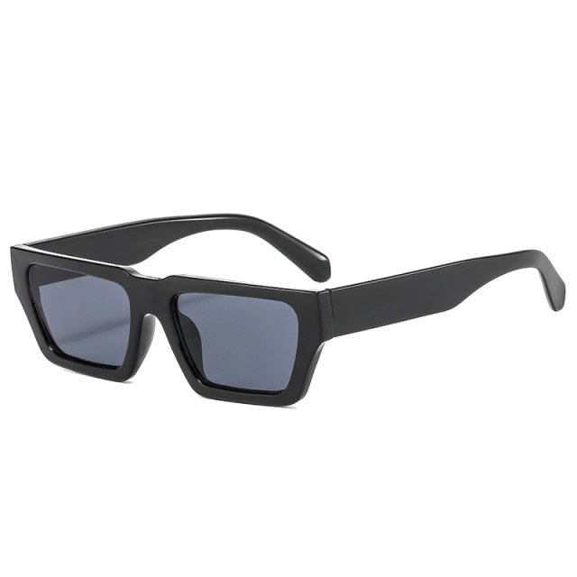 Retro Square Rectangular Sunglasses