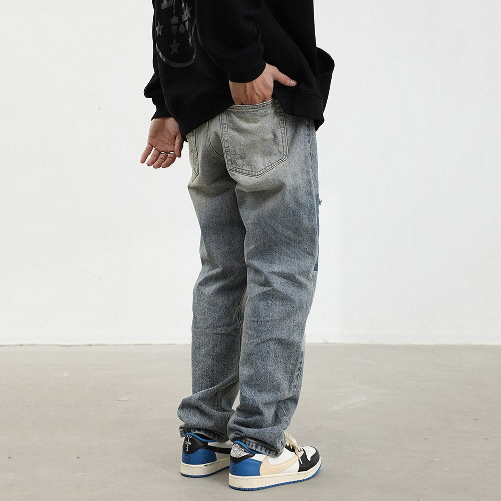 Four Season Ripped Loose Jeans