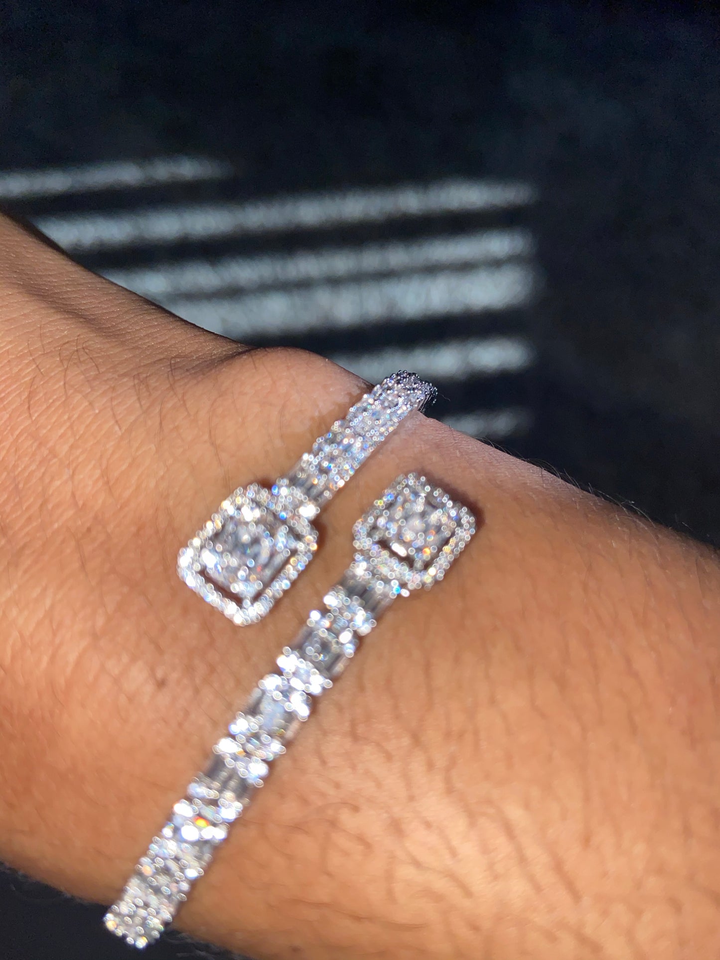 Drip London Silver Baguette Bracelet