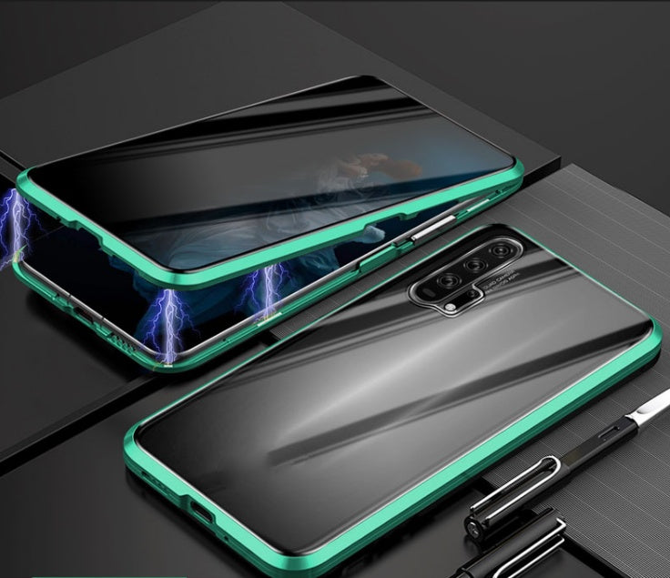 IPhone Magnetic Protective Glass Case