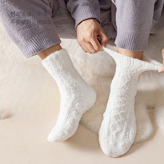 Winter Fuzzy Fleece Socks
