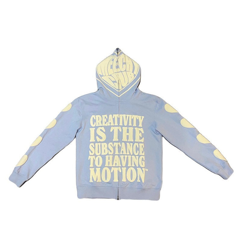 Meechy Club Zipup Hoodie