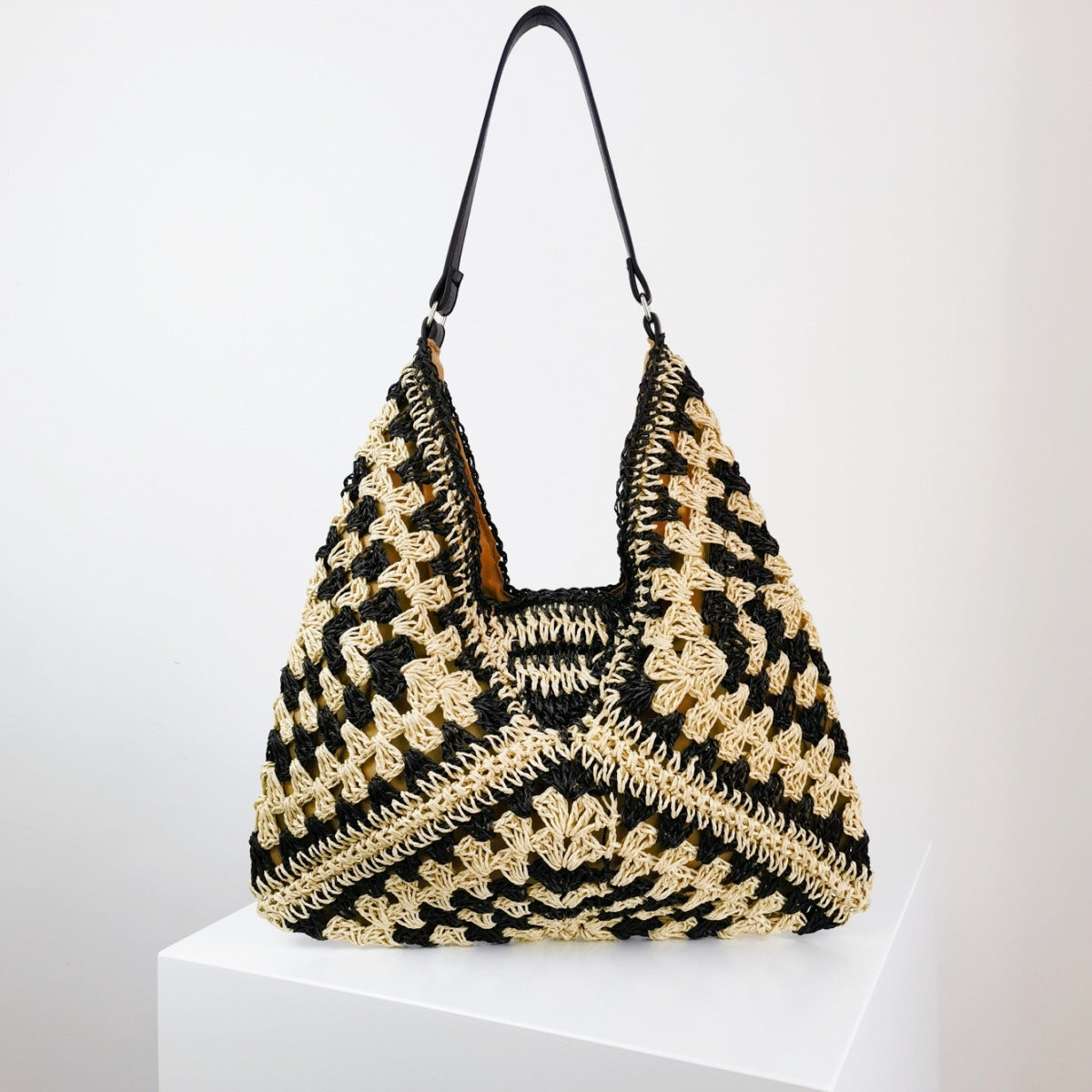 Handmade Woven Weave Shoulder Bag