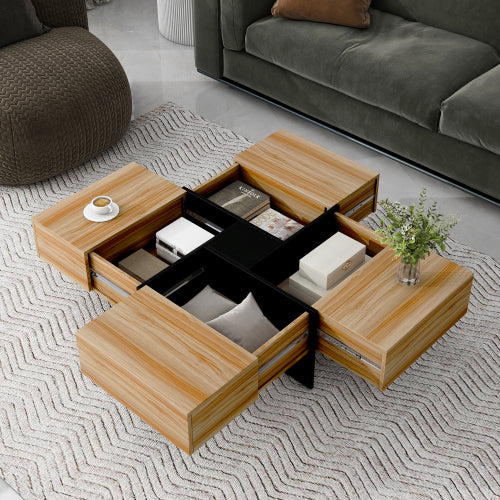Extendable Sliding Coffee Table