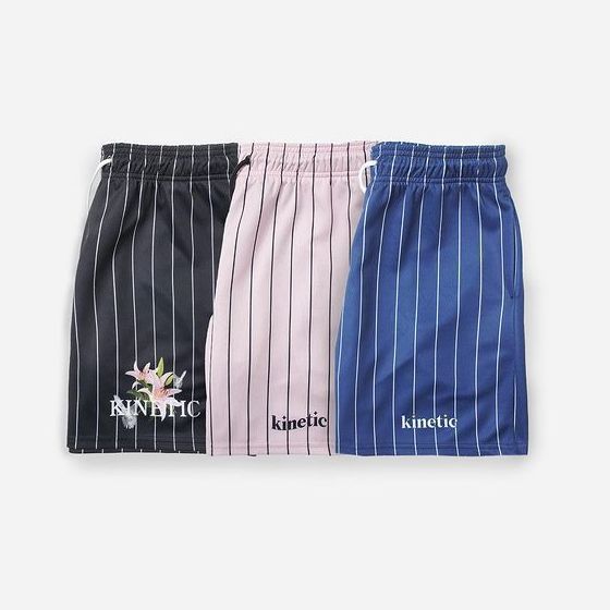 Kinetic Striped Shorts