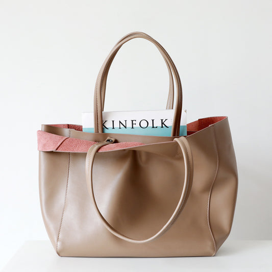 Cowhide Large Leather tote bag