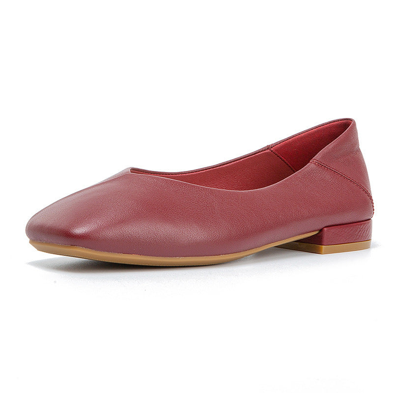 Women’s Square Toe Flat Shoes