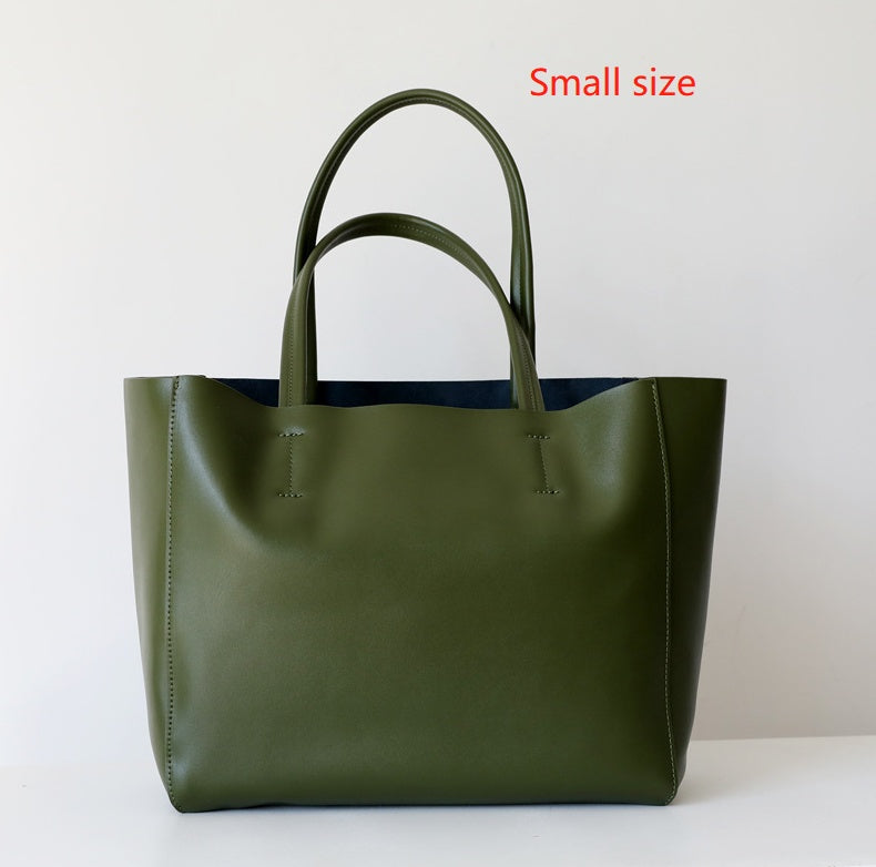 Cowhide Large Leather tote bag