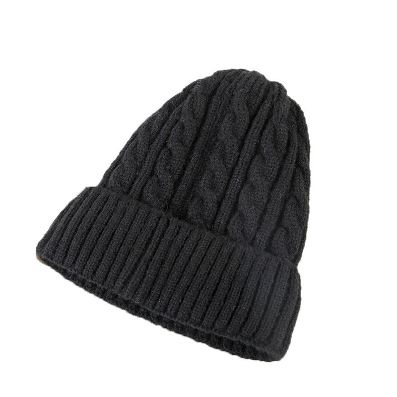 Winter Fleece Knitted Beanie