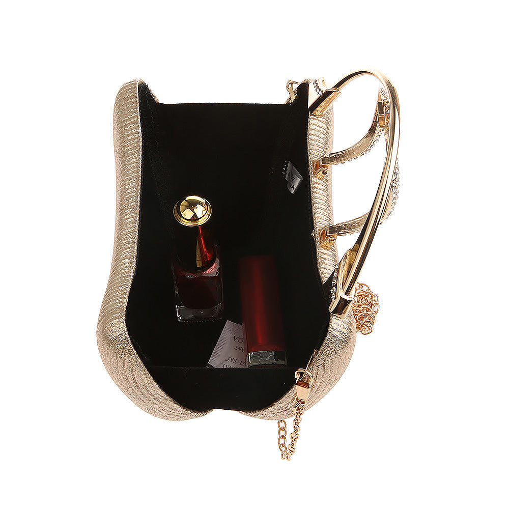 Sequin Tote Evening Bag
