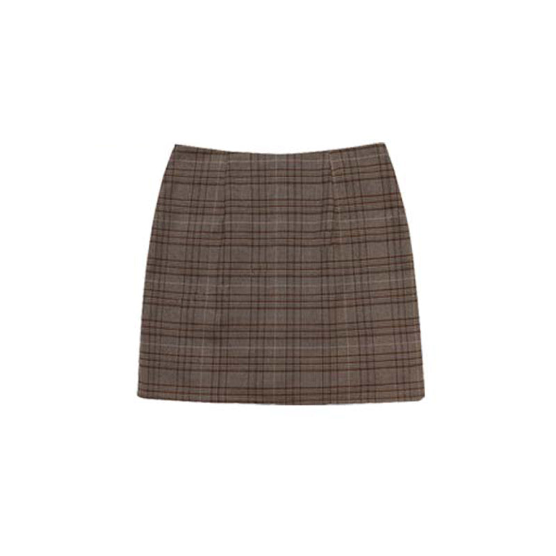 Checkered Suit & Skirt