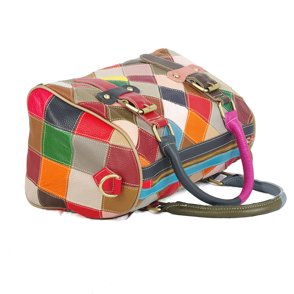 Cowhide Leather Handbag