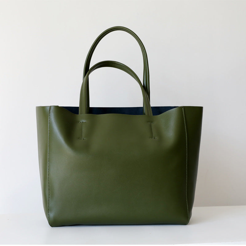 Cowhide Large Leather tote bag