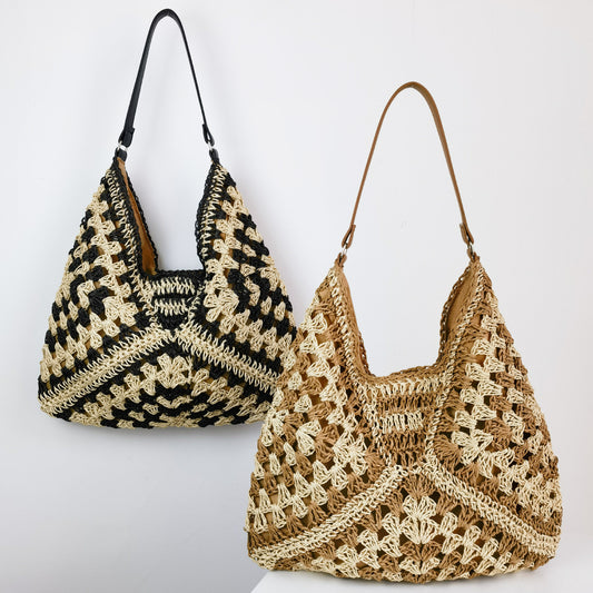 Handmade Woven Weave Shoulder Bag