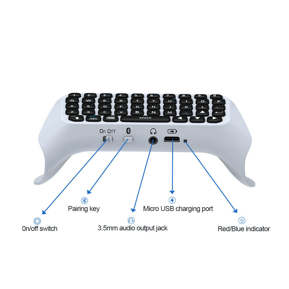 PS4 Bluetooth Chat Keyboard